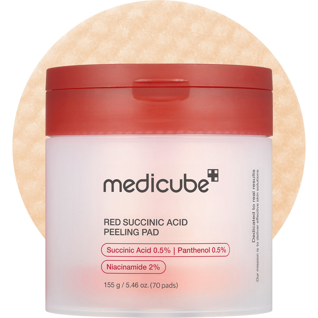 Red Succinic Acid Panthenol Pads T1