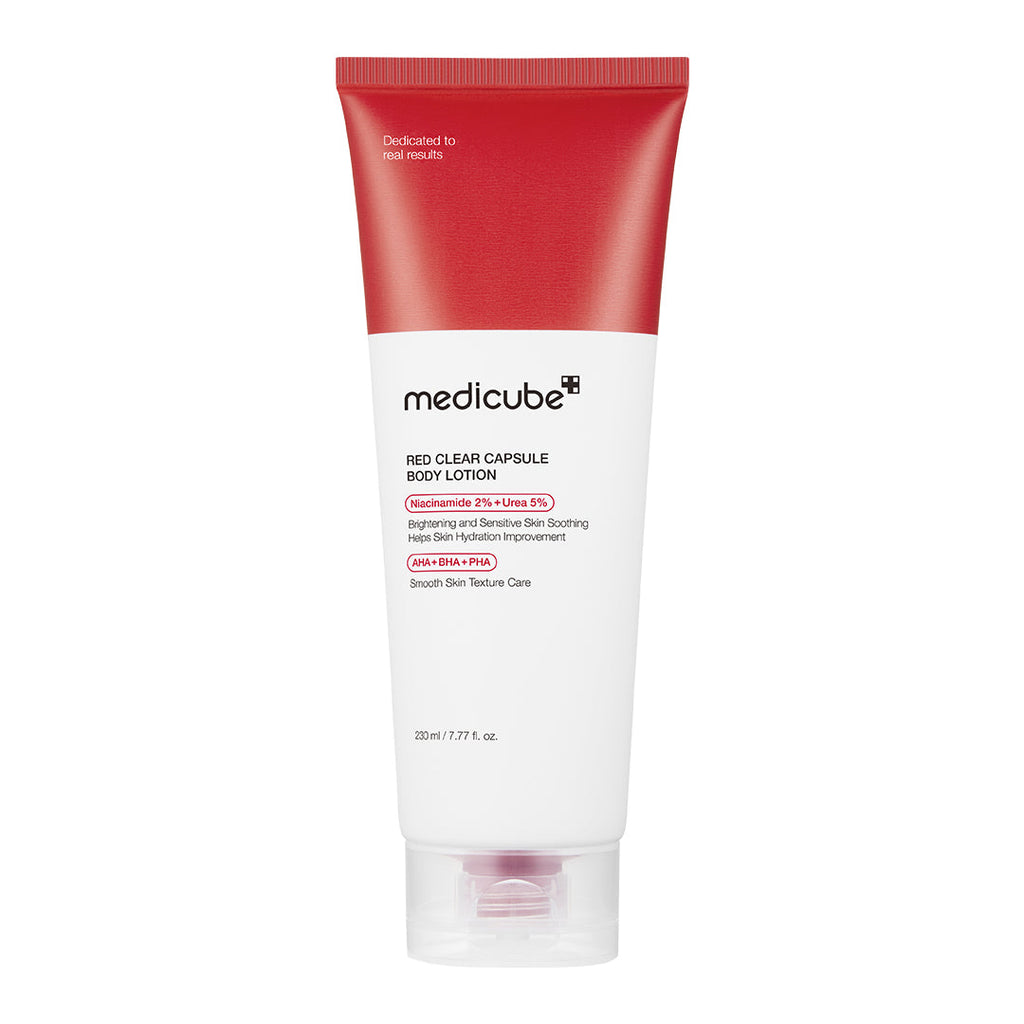 Red Clear Capsule Body Lotion D3