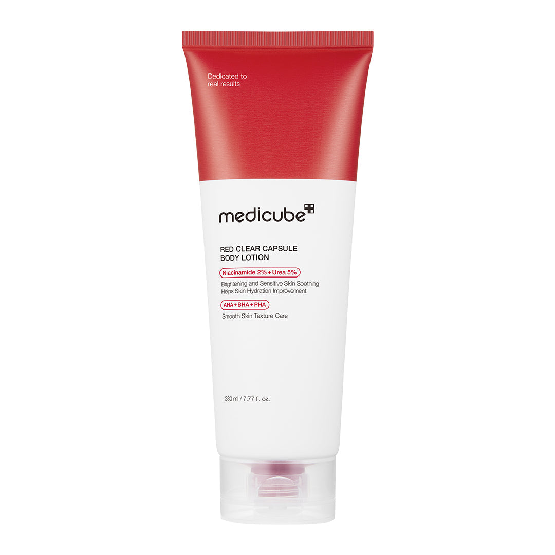 Red Clear Capsule Body Lotion D3