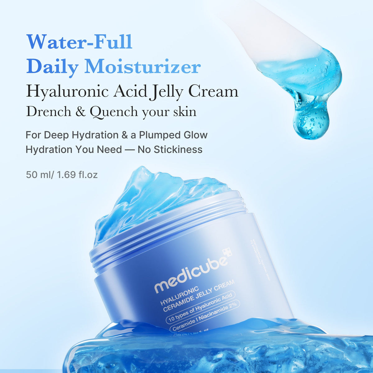 Hyaluronic Ceramide Moisturizing Jelly Cream S9