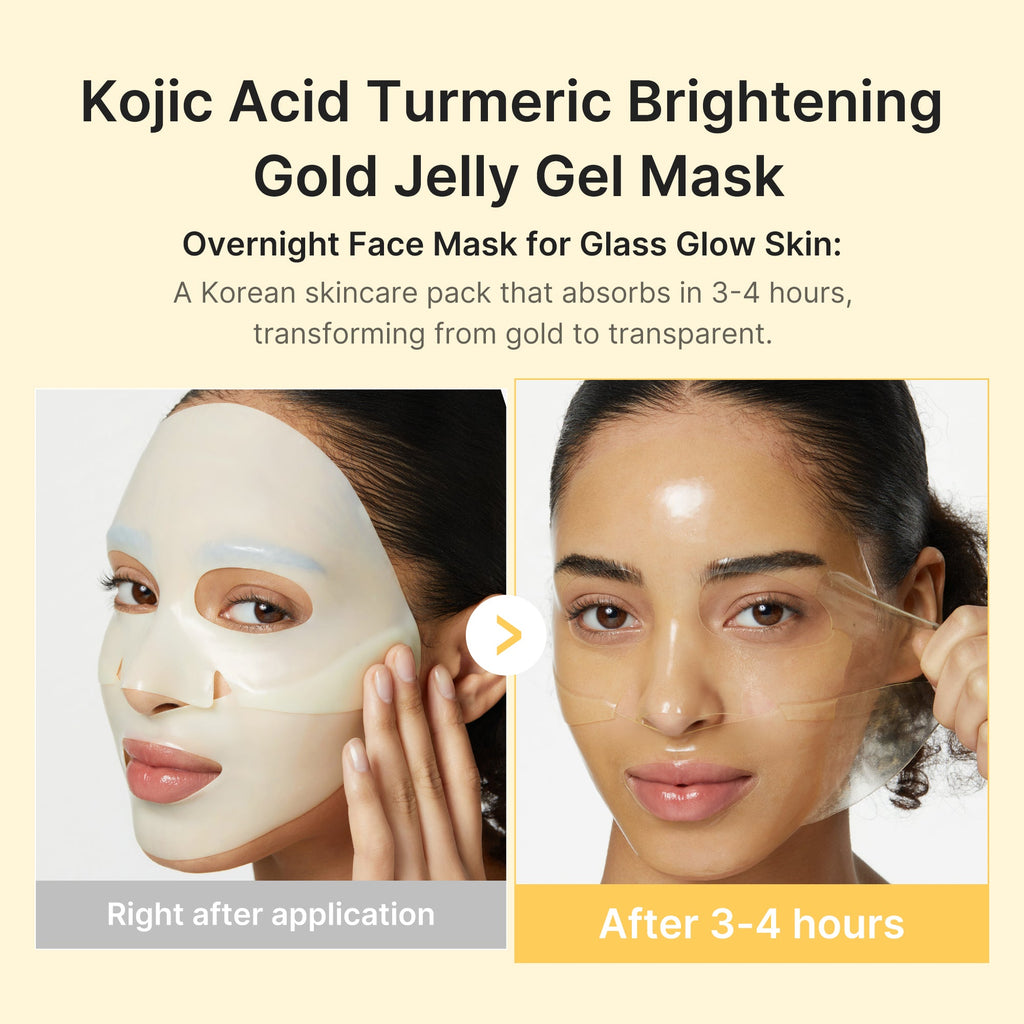 Kojic Acid Turmeric Gold Jelly Gel Mask O3