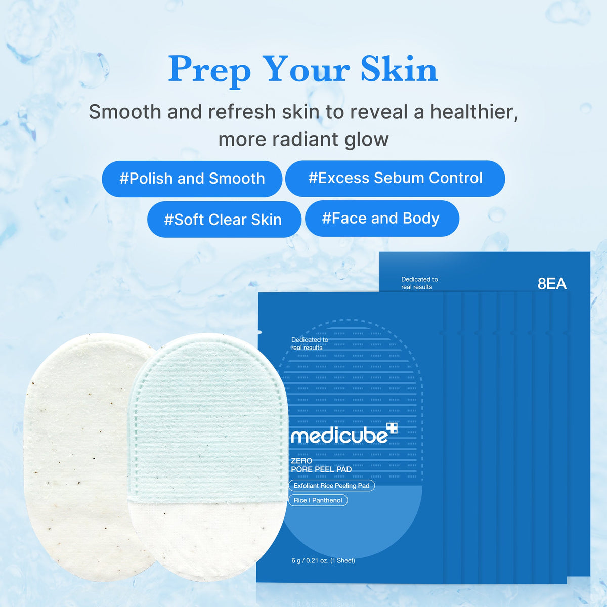 Zero Pore Peeling Pads (8ea) B2