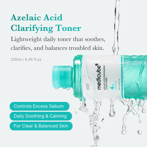 Azelaic Acid Niacinamide Clarifying Toner W7