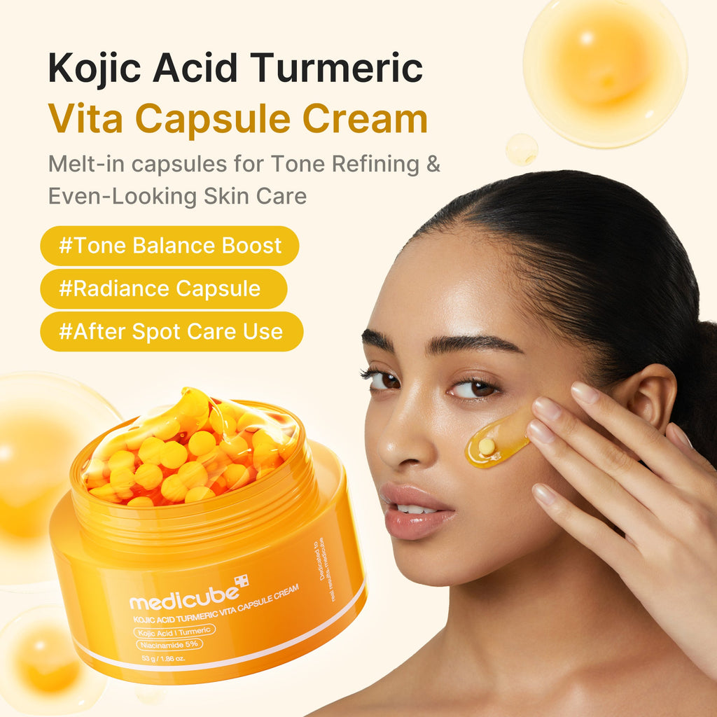 Kojic Acid Turmeric Vita Capsule Cream Q9