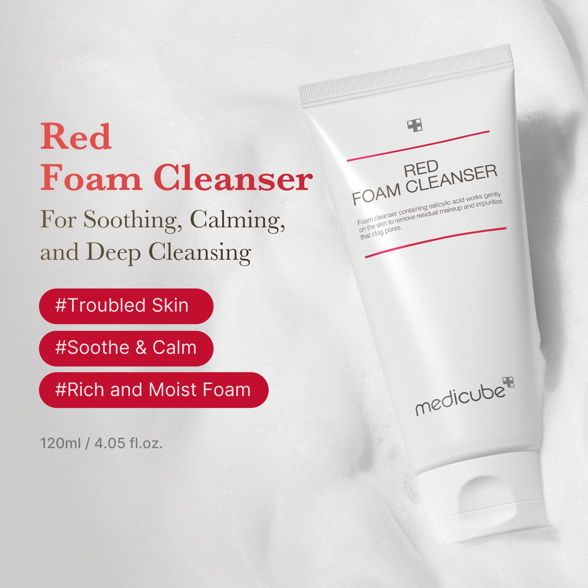 Red Foam Cleanser I1