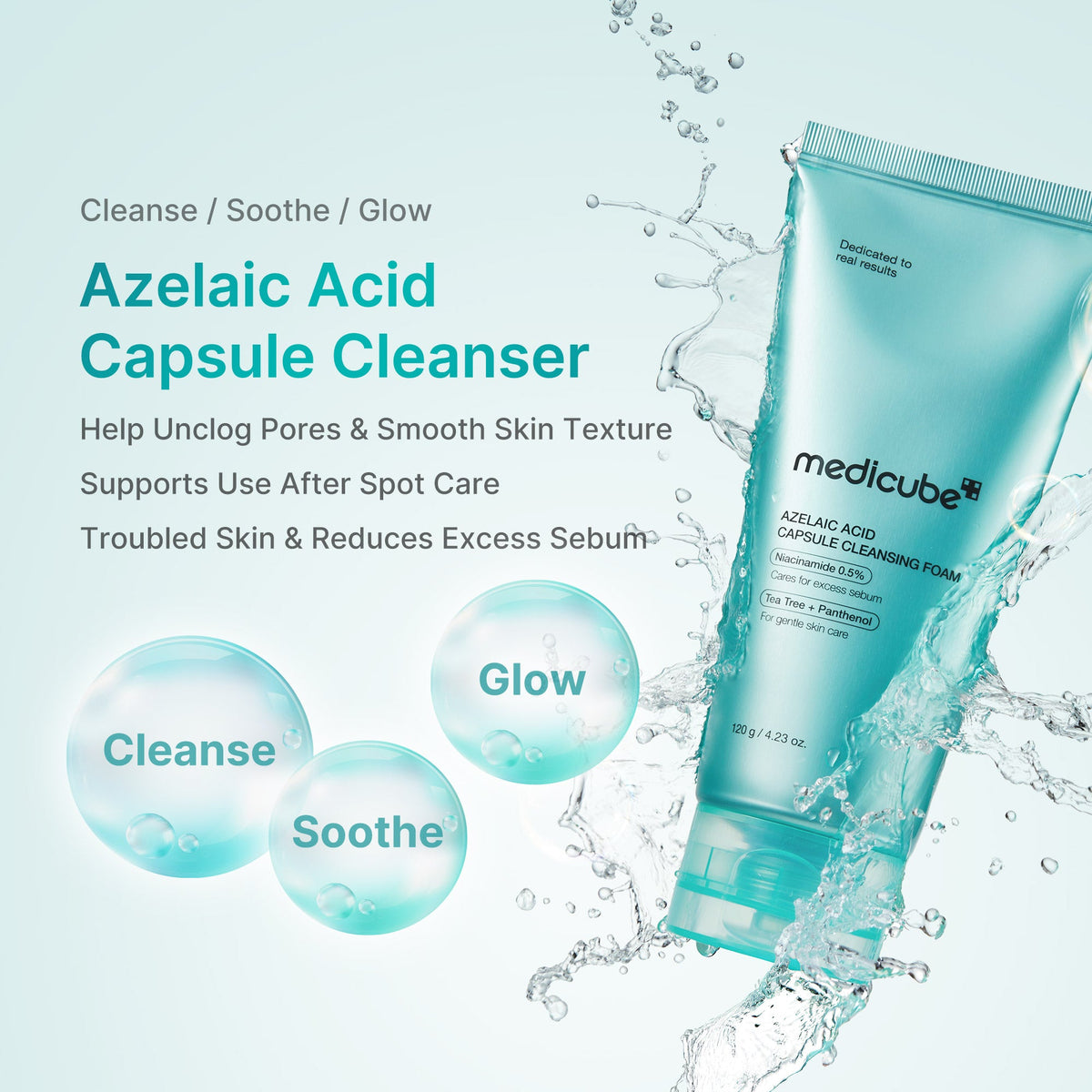 Azelaic Acid Capsule Foam Cleanser Z6