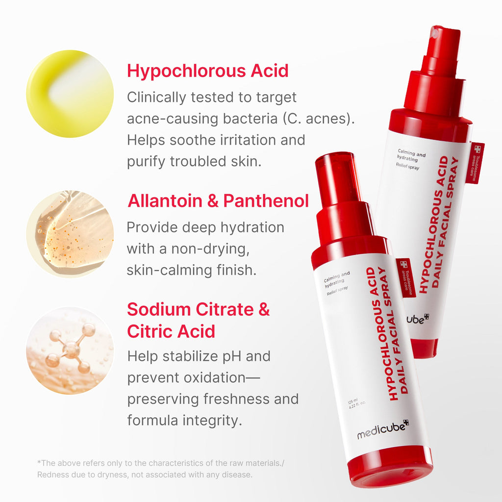 Hypochlorous Acid Power Soothing Spray X1