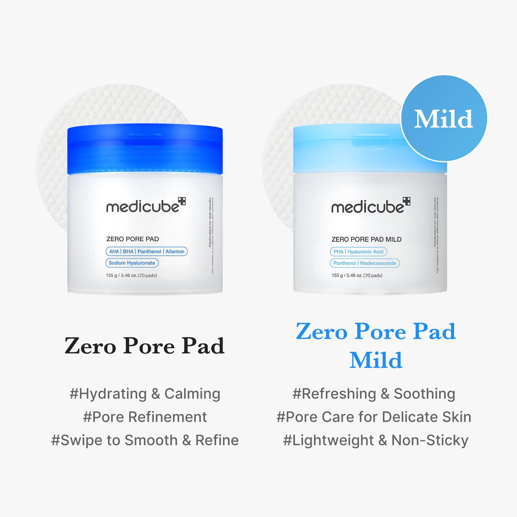 Zero Pore Madecassoside Pads (Mild) B1
