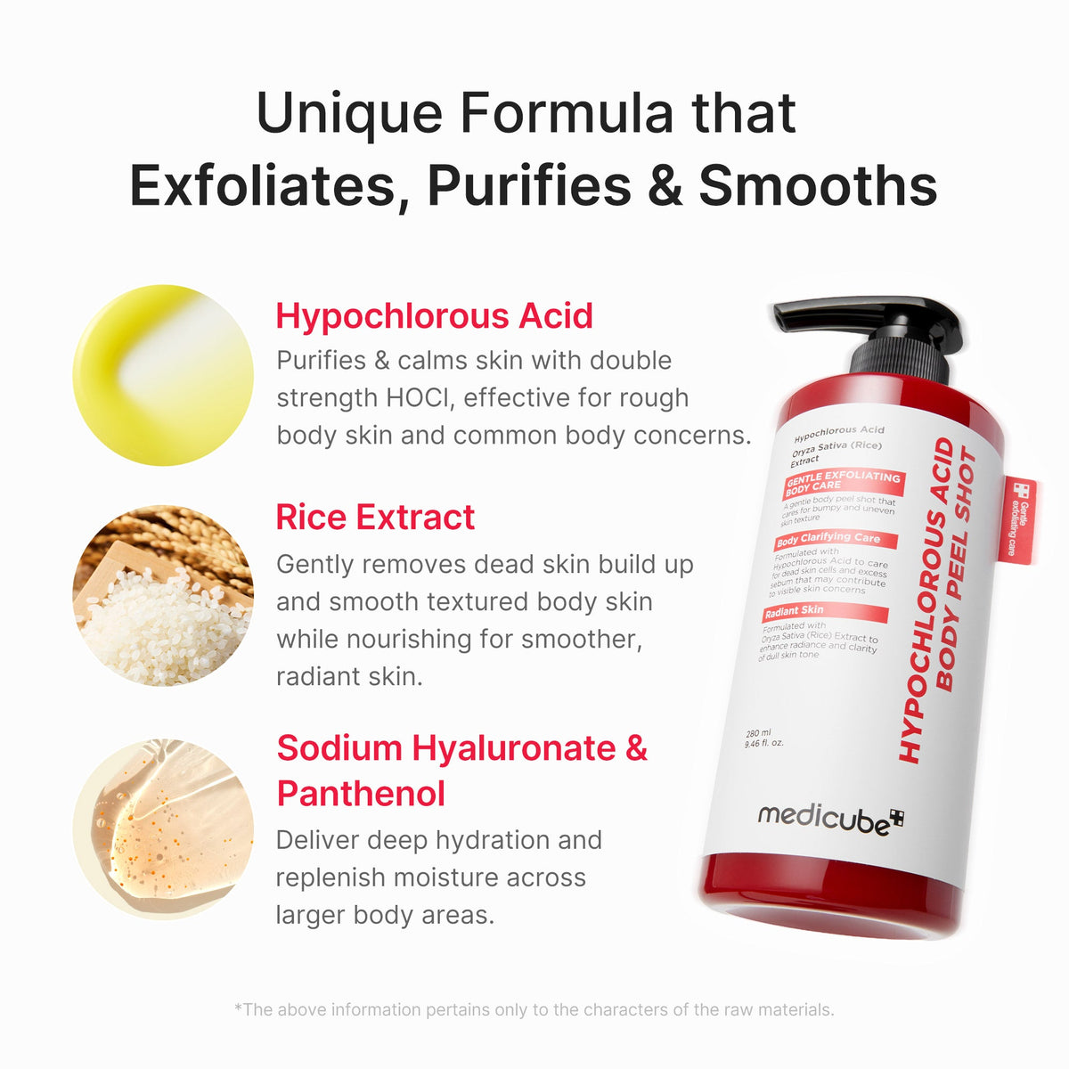 Hypochlorous Acid Rice Body Peel Shot T5