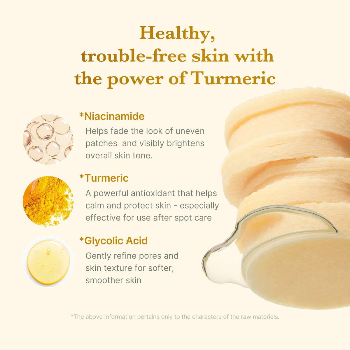 Kojic Acid Tumeric Toner Pad J5