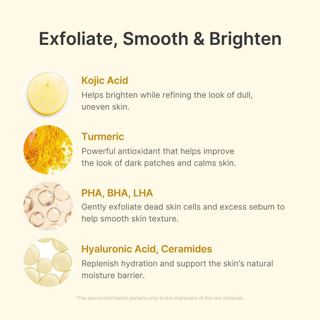 Kojic Acid Turmeric Peel Shot A1