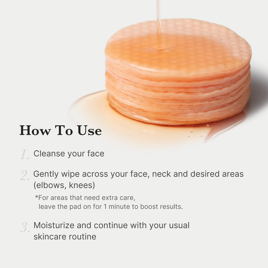 Red Succinic Acid Panthenol Pads T1