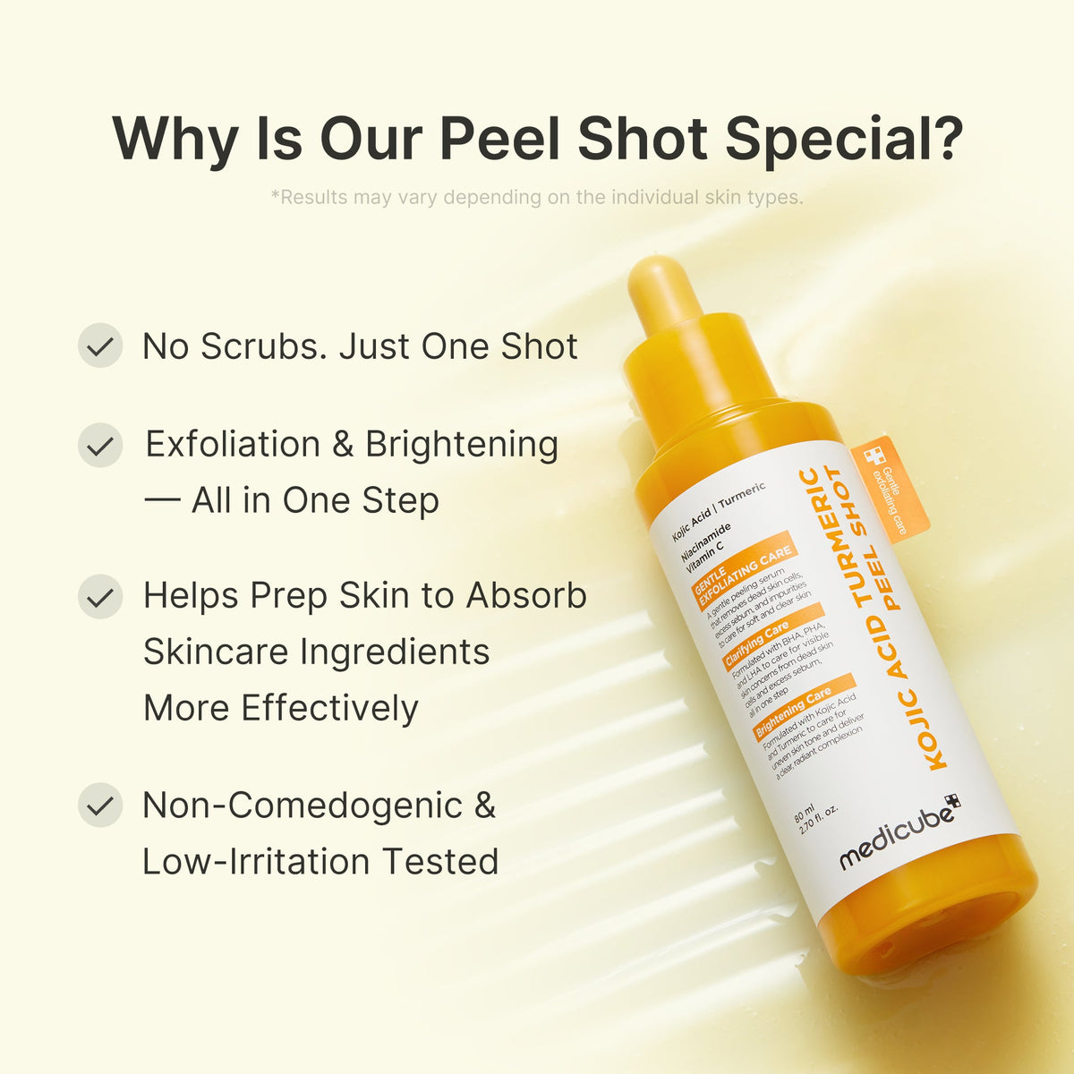 Kojic Acid Turmeric Peel Shot L7
