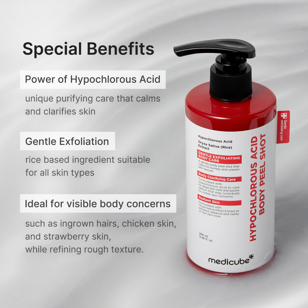 Hypochlorous Acid Rice Body Peel Shot W1