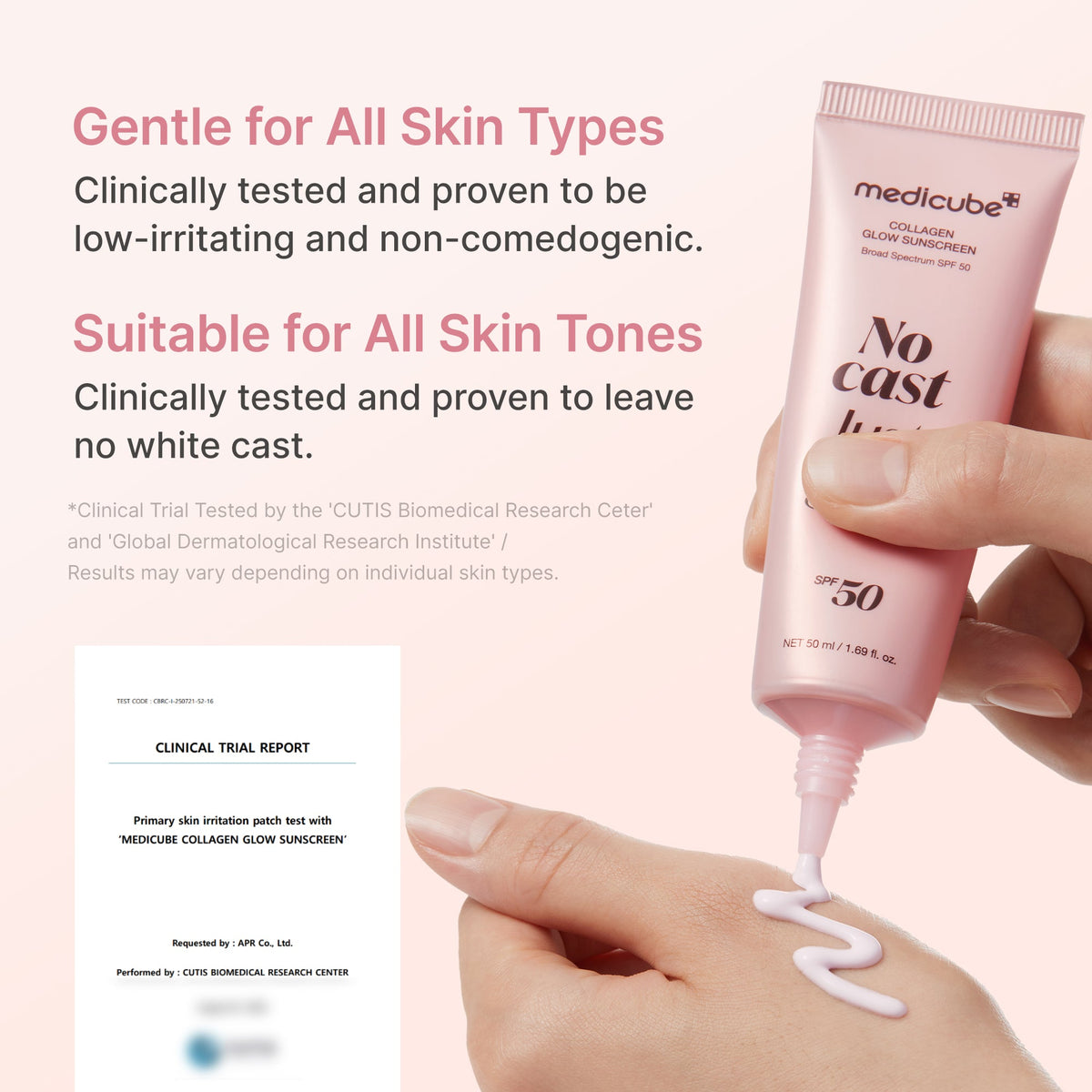 No Cast Just Glow Collagen Sunscreen I4