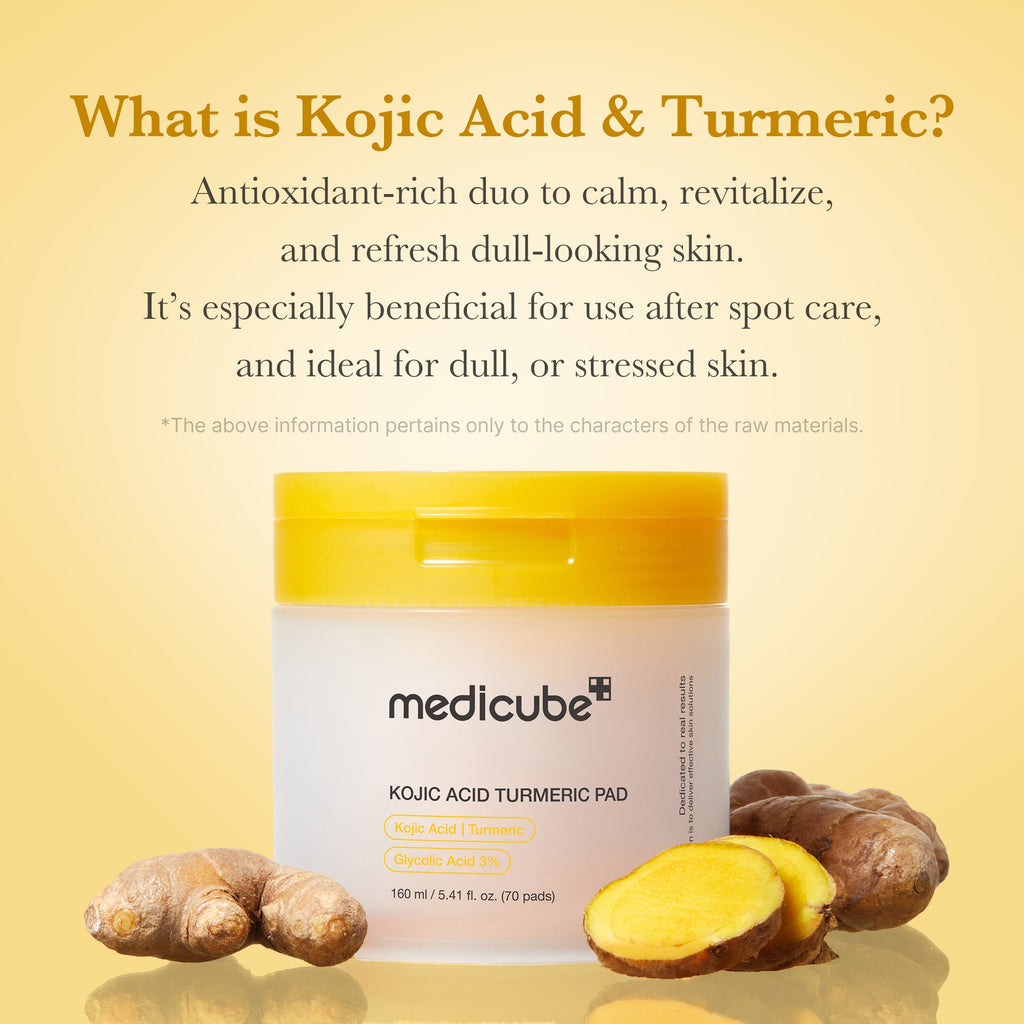 Kojic Acid Tumeric Toner Pad G3