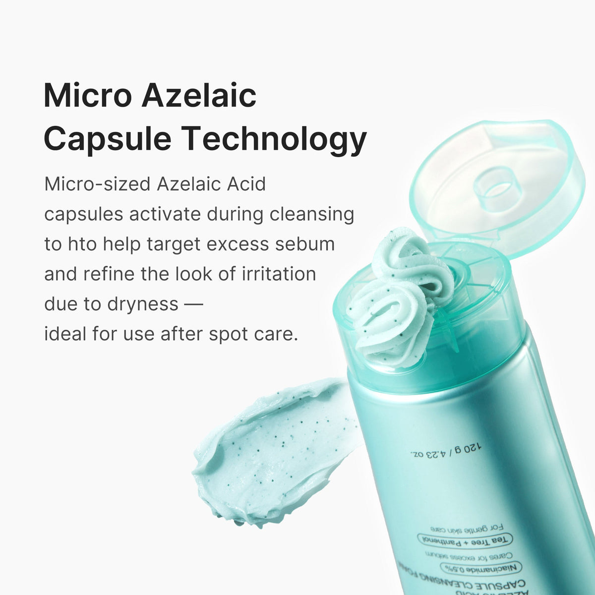 Azelaic Acid Capsule Foam Cleanser Z6