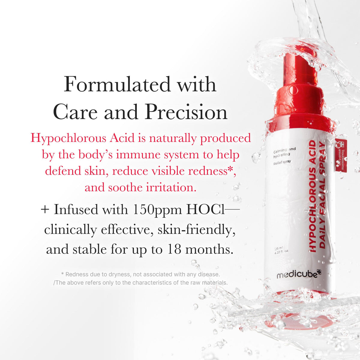 Hypochlorous Acid Power Soothing Spray X1