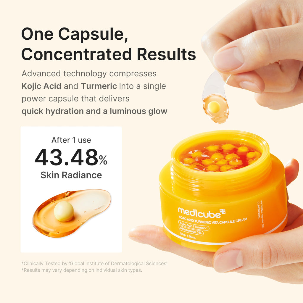 Kojic Acid Turmeric Vita Capsule Cream Q9