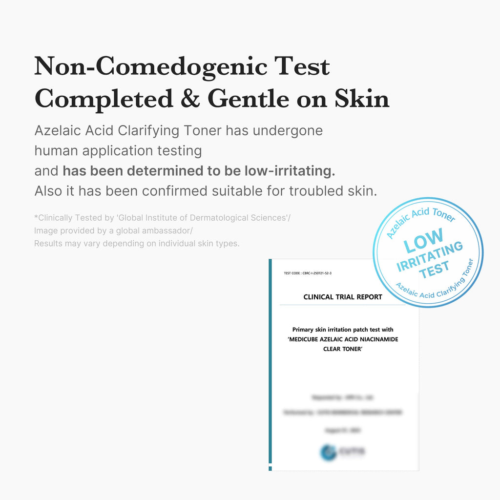 Azelaic Acid Niacinamide Clarifying Toner W7