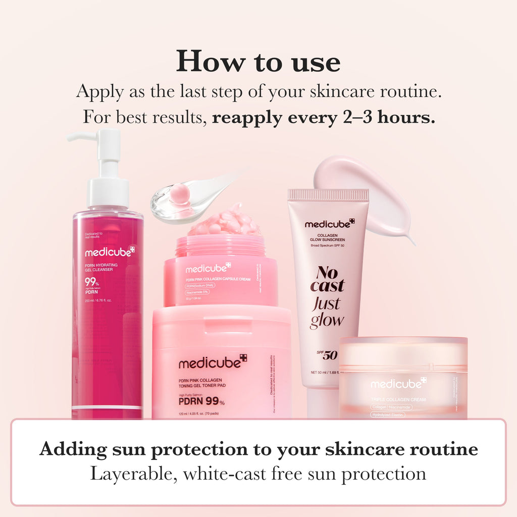 No Cast Just Glow Collagen Sunscreen I4