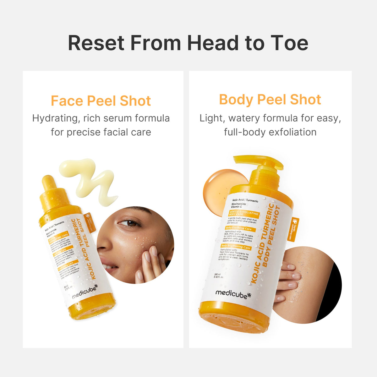 Kojic Acid Turmeric Body Peel Shot A1
