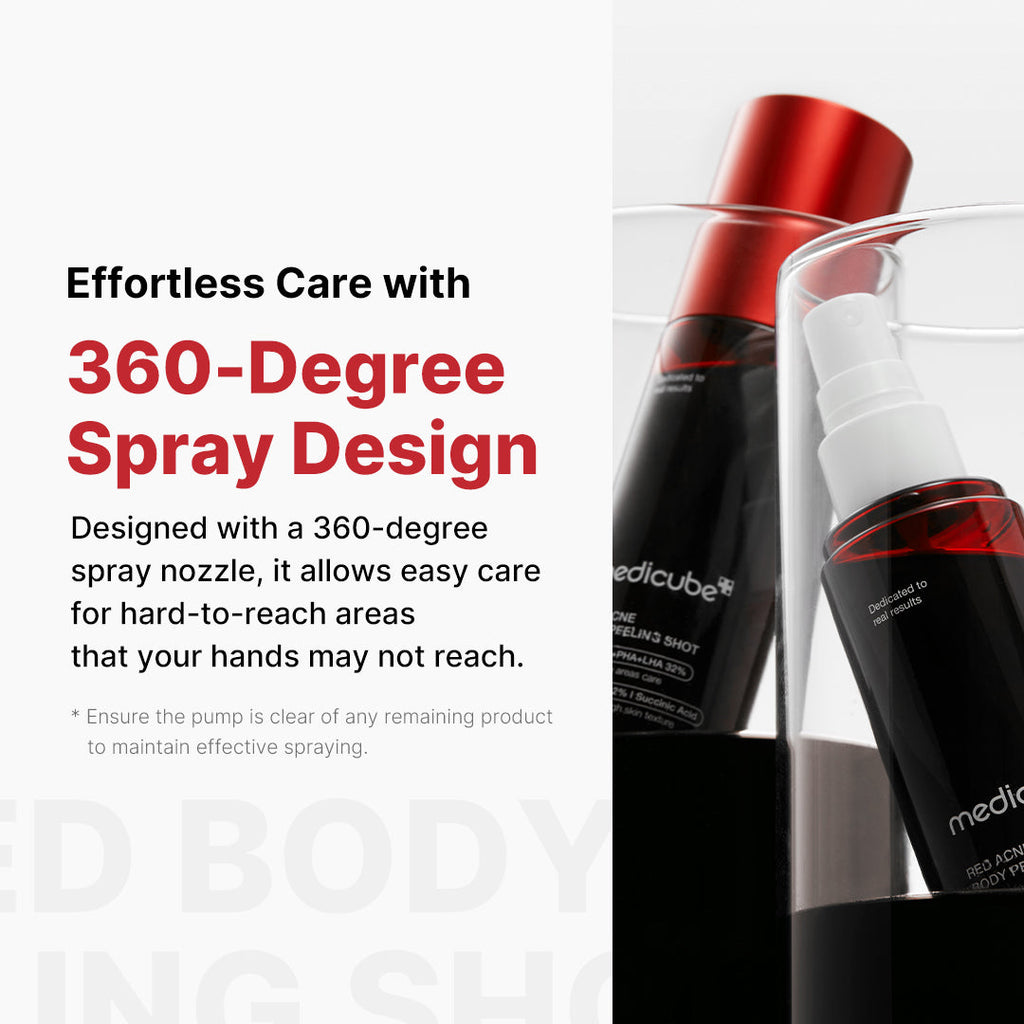 Red Body Peeling Shot Cleanser B2