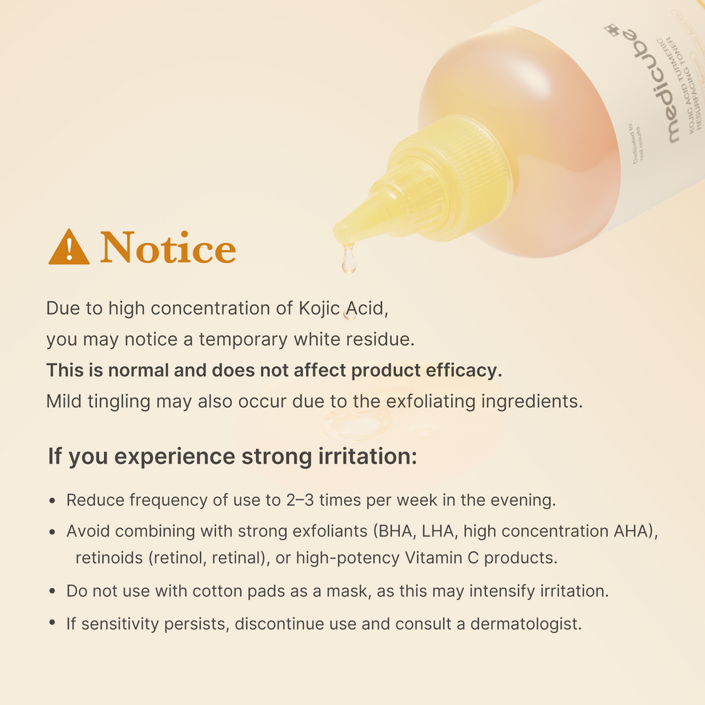 Kojic Acid Turmeric Toner Y5
