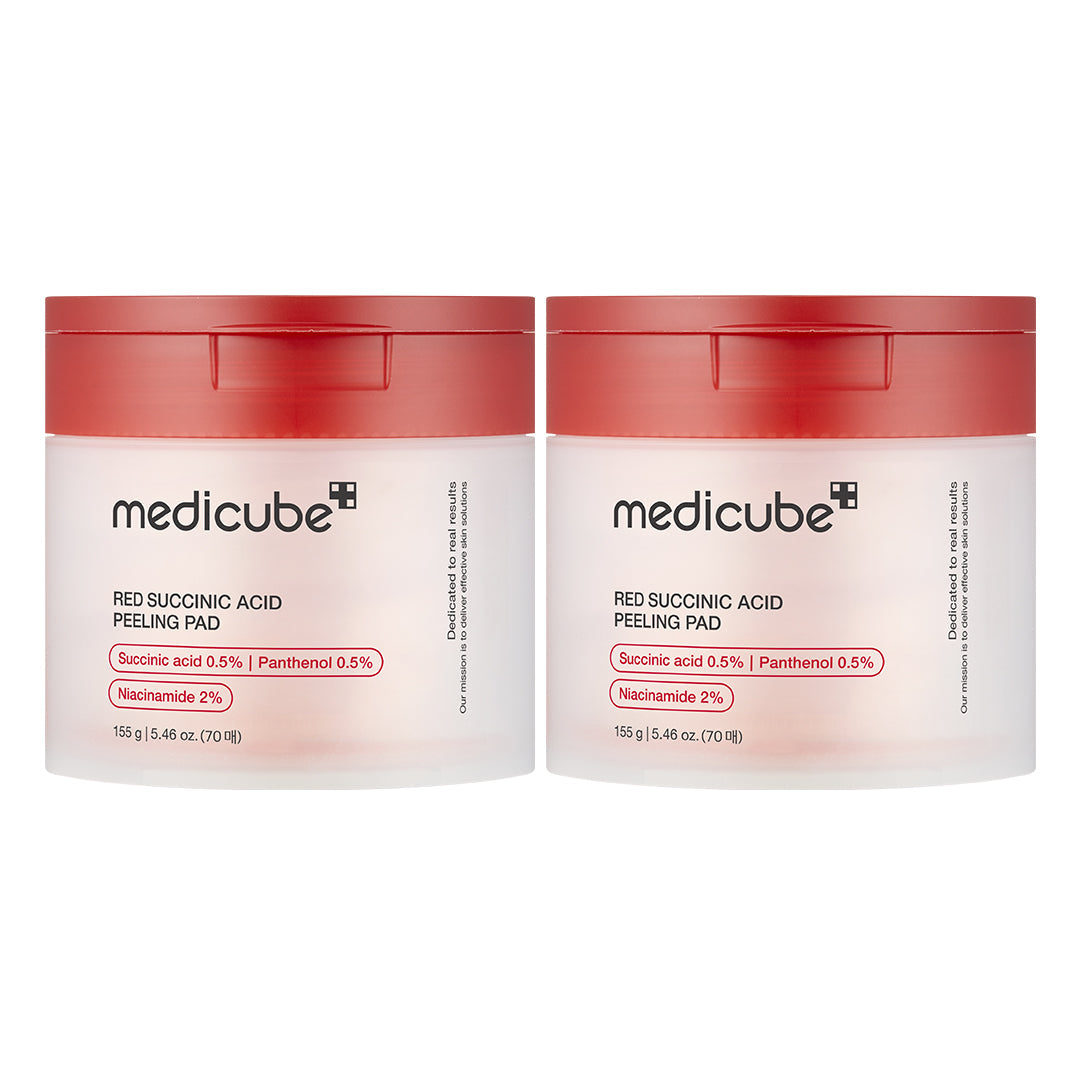 Red Succinic Acid Panthenol Pads T1
