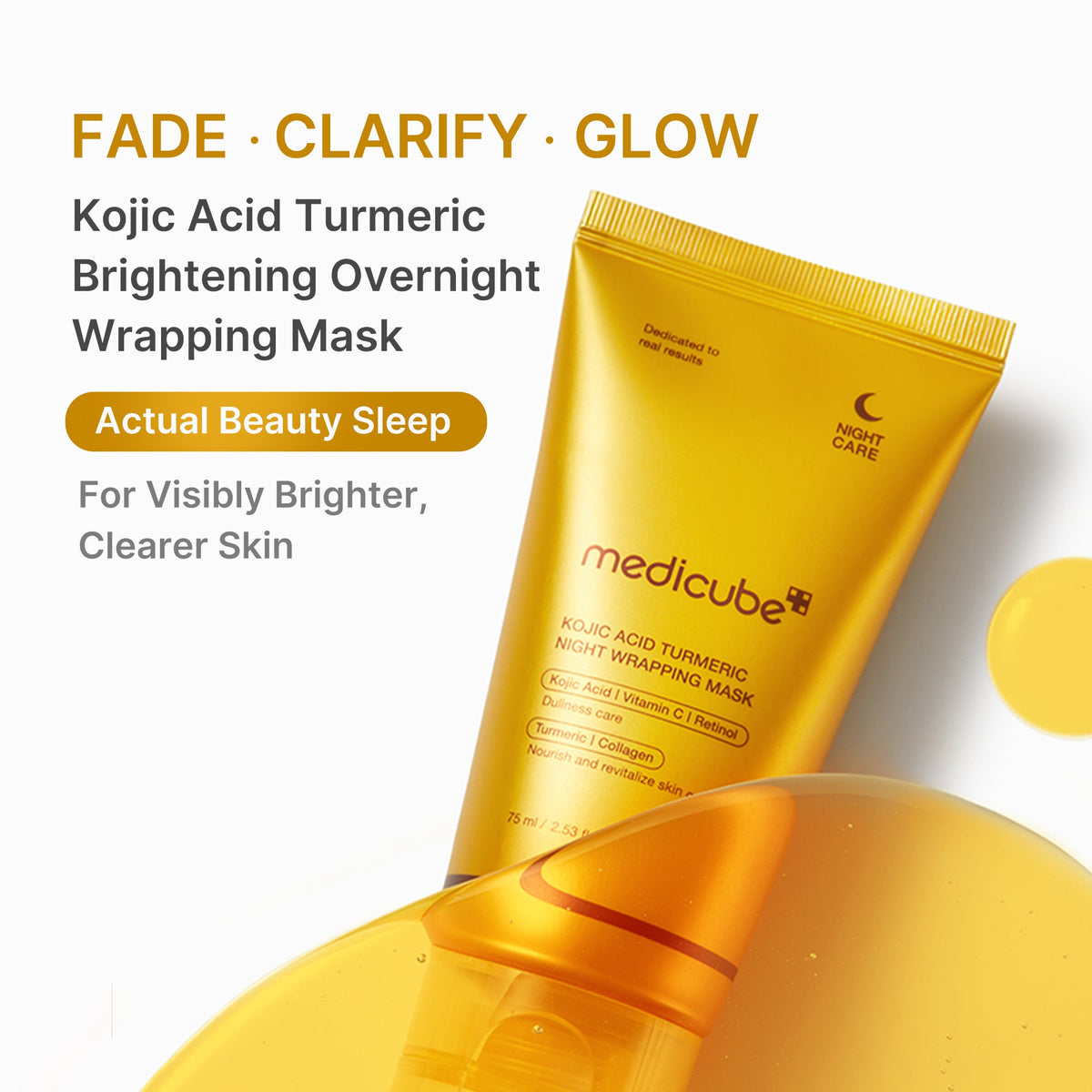 Kojic Acid Turmeric Overnight Wrapping Mask I4