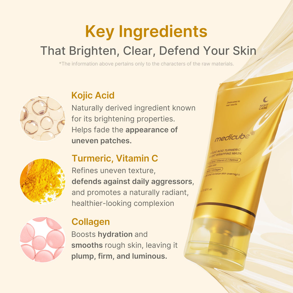 Kojic Acid Turmeric Overnight Wrapping Mask I4