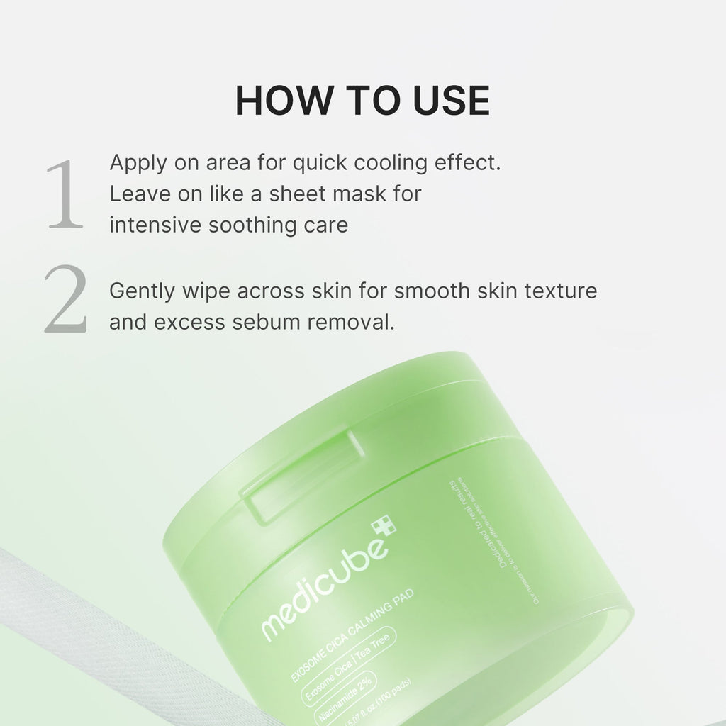 Exosome Cica Calming Toner Pads Q9