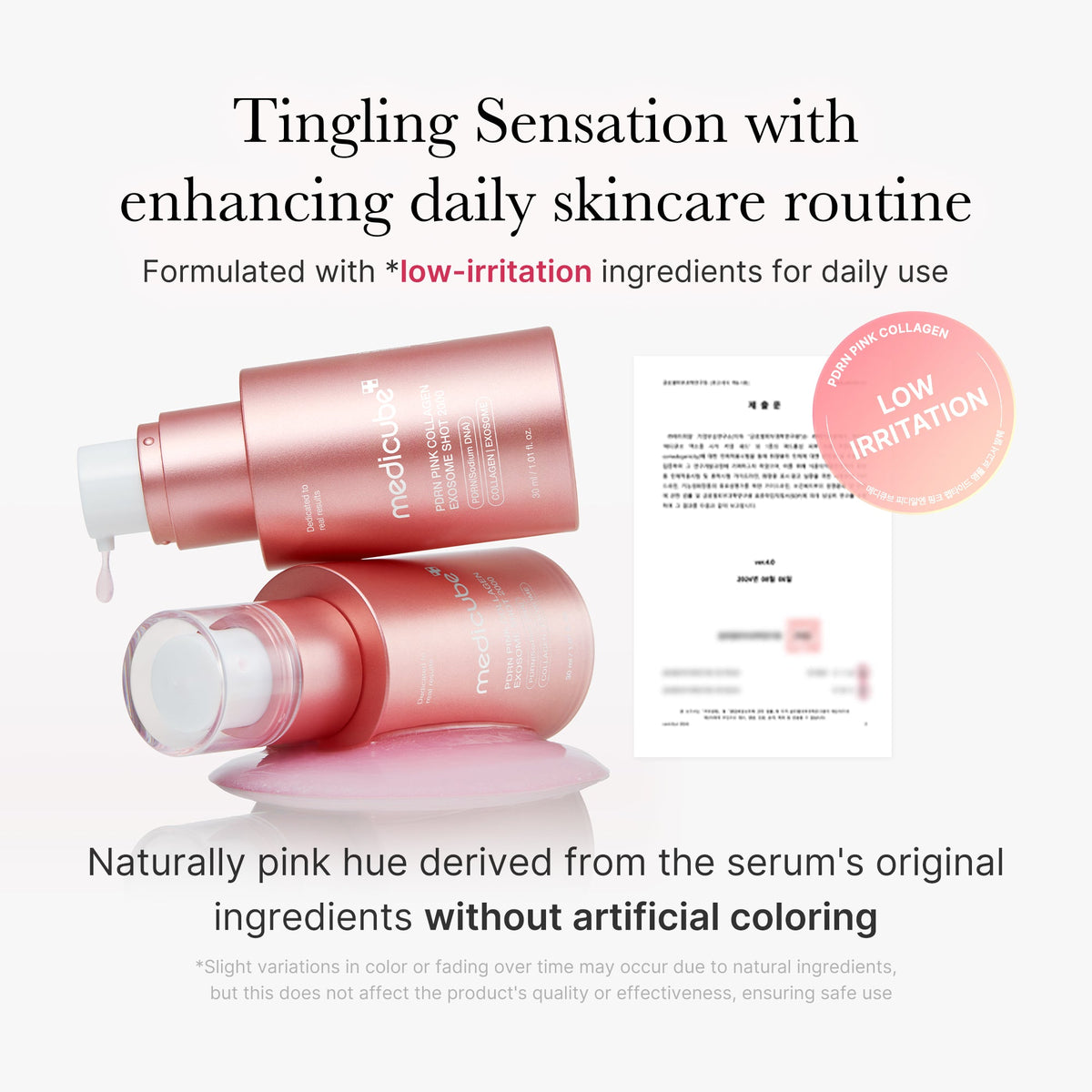 PDRN Pink Collagen Exosome Shot O2