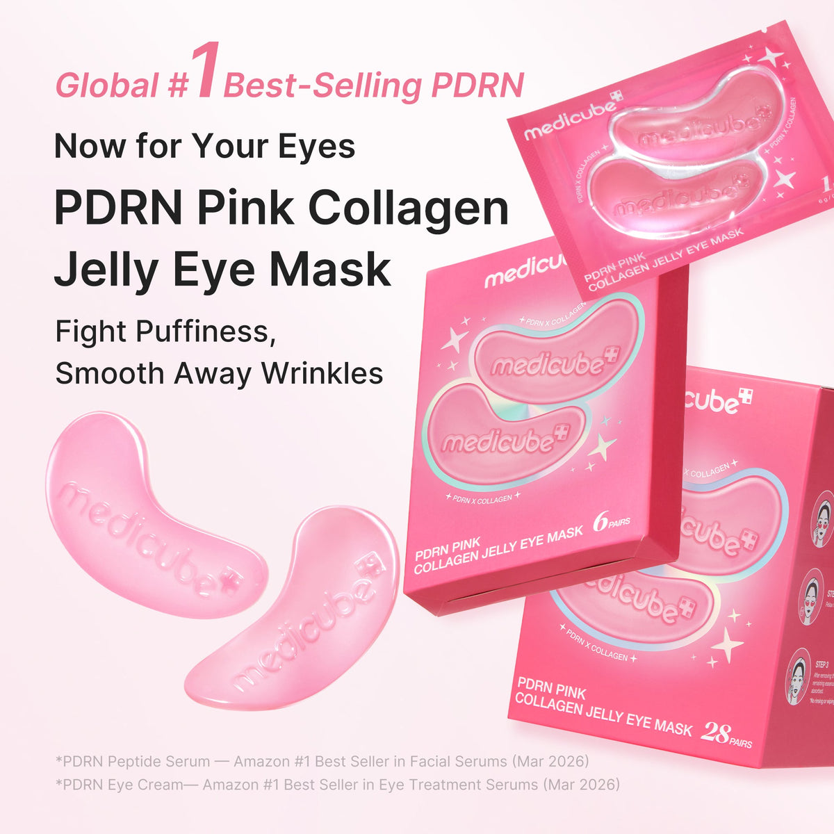 PDRN Pink Collagen Jelly Eye Mask J7