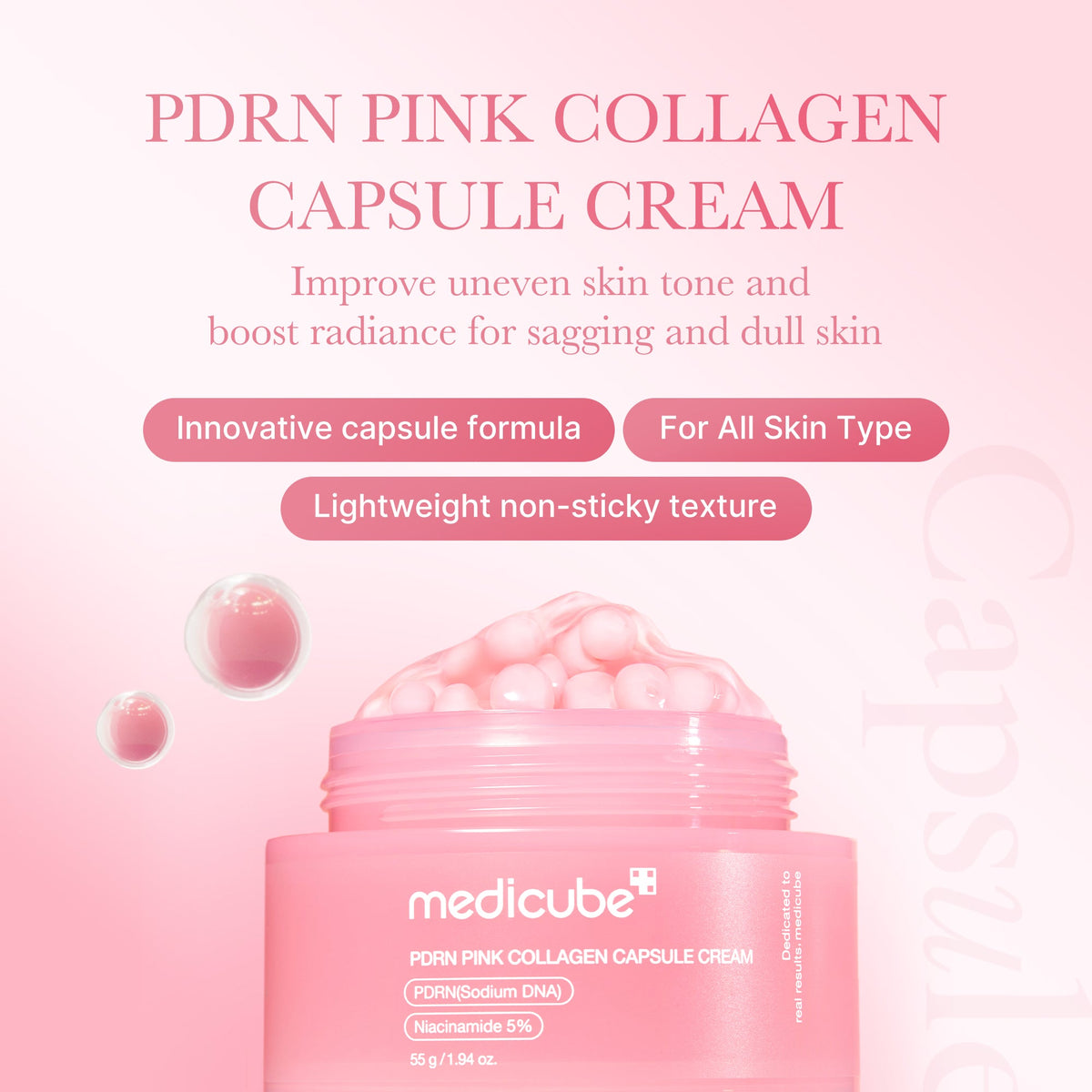 PDRN Pink Collagen Capsule Cream A2