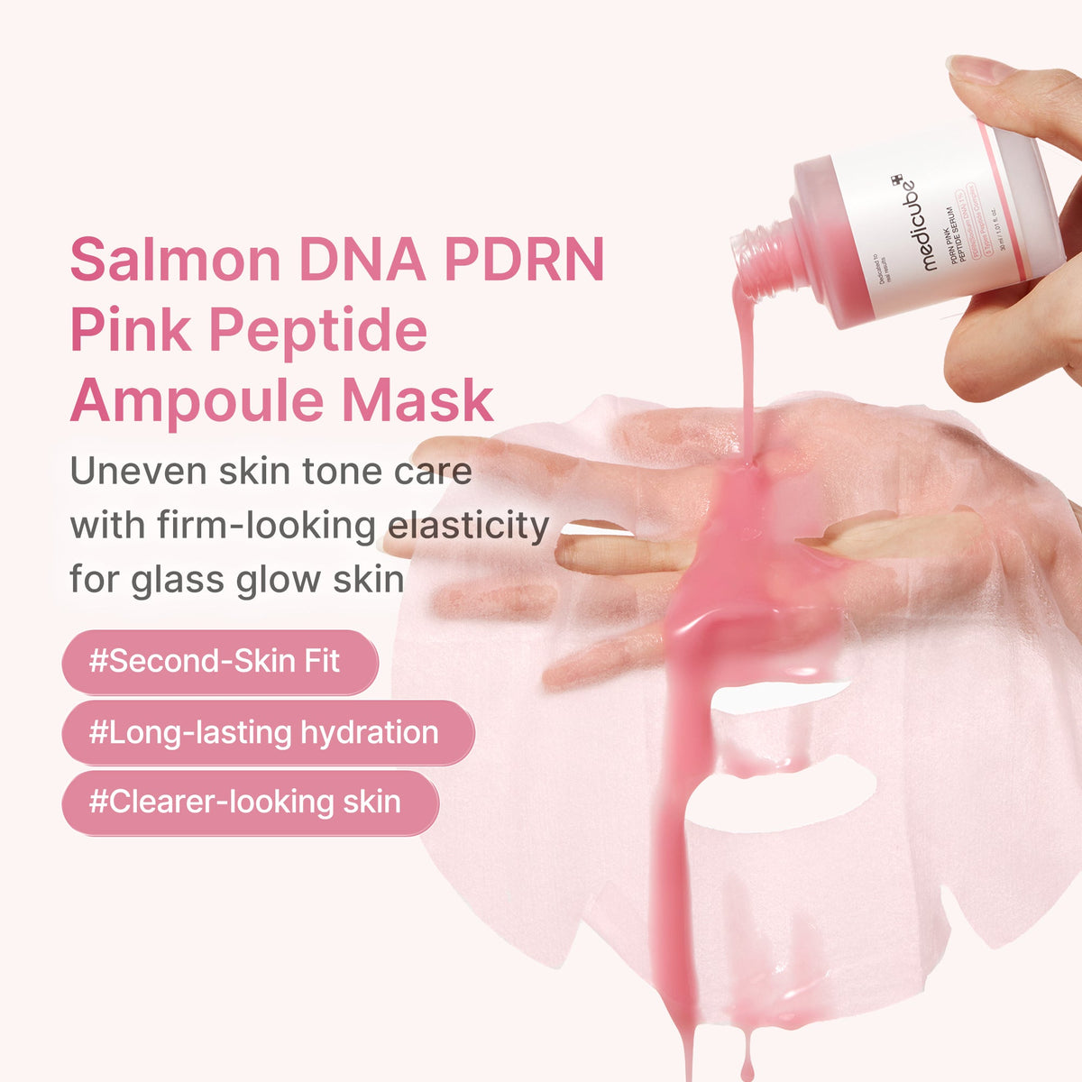 PDRN Pink Peptide Ampoule Mask N1
