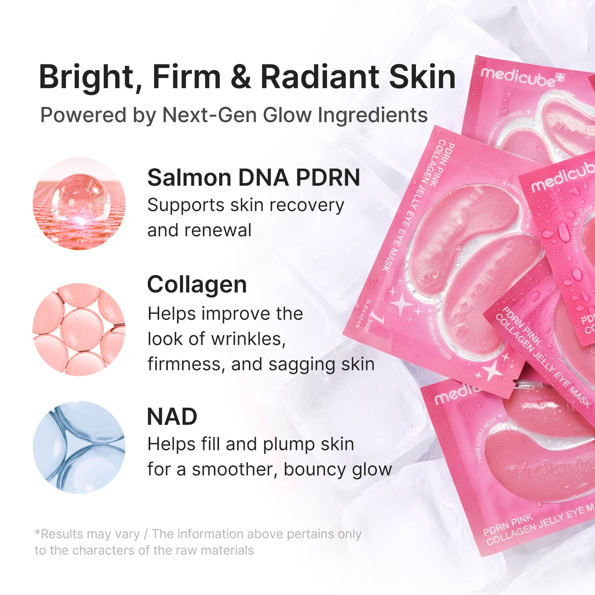 PDRN Pink Collagen Jelly Eye Mask J7