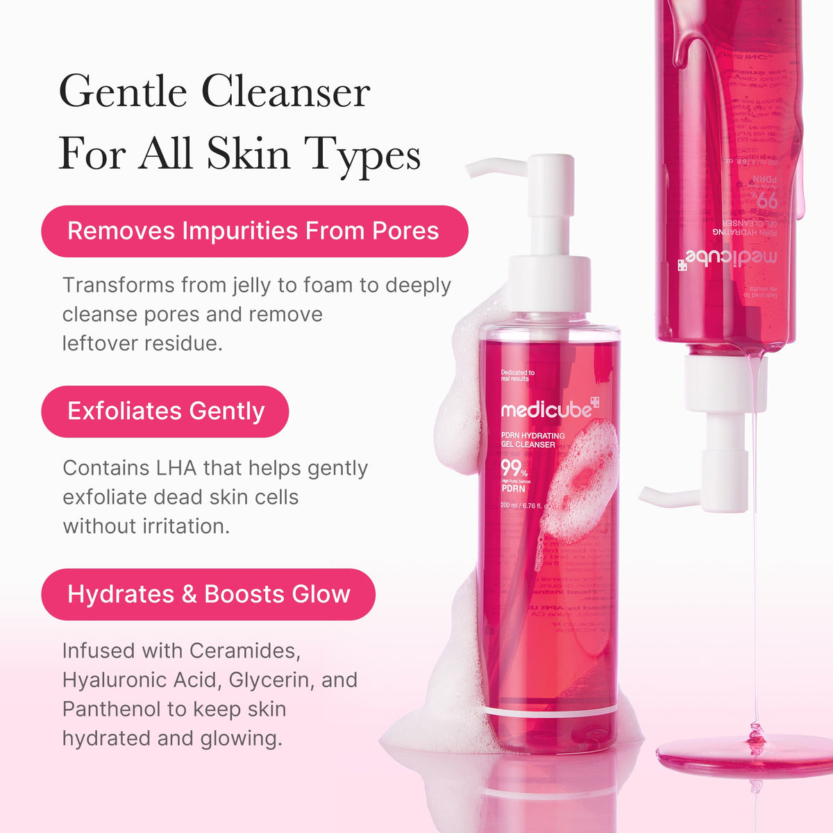 PDRN Pink Gel Cleanser Z9