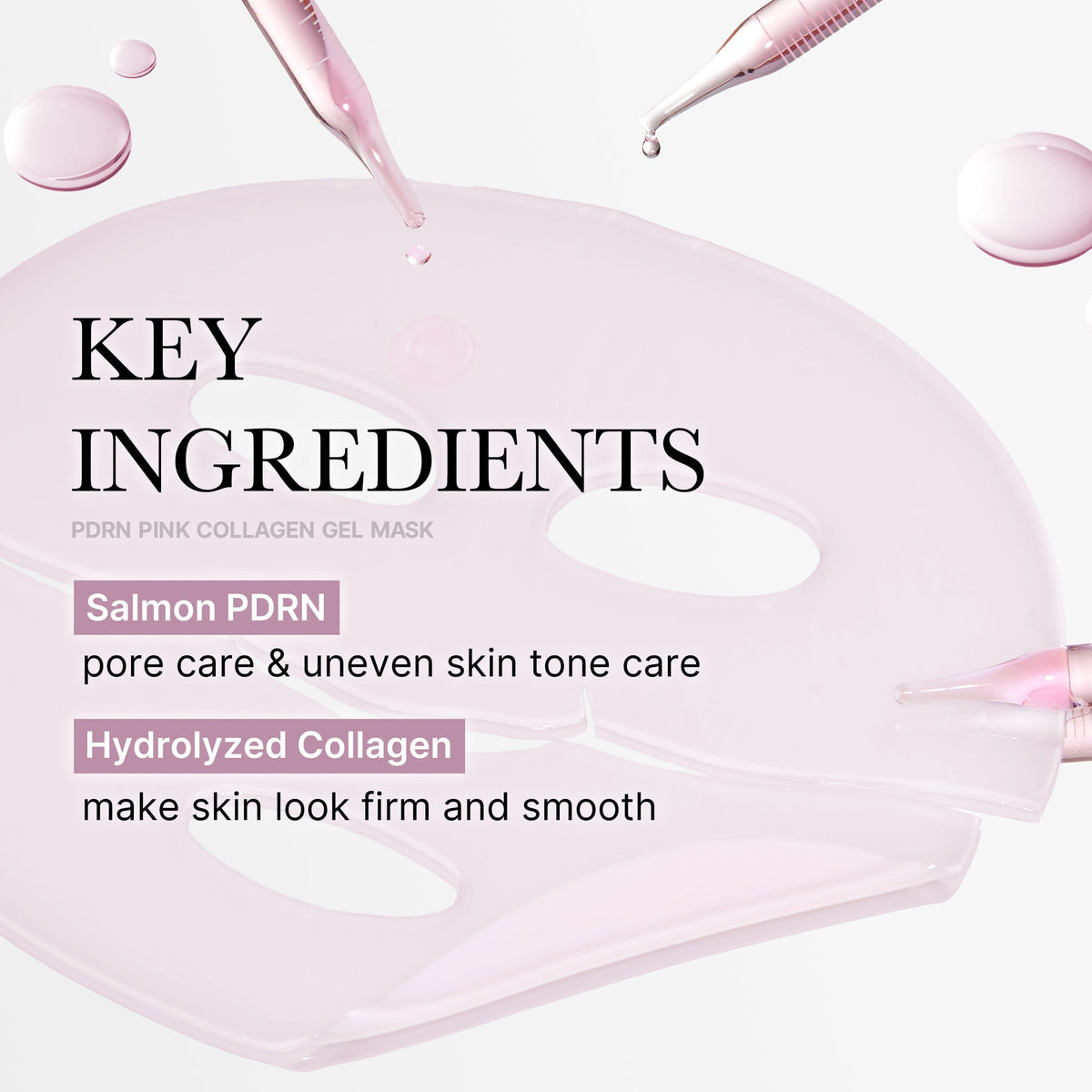 Salmon PDRN Pink Collagen Jelly Gel Mask A8