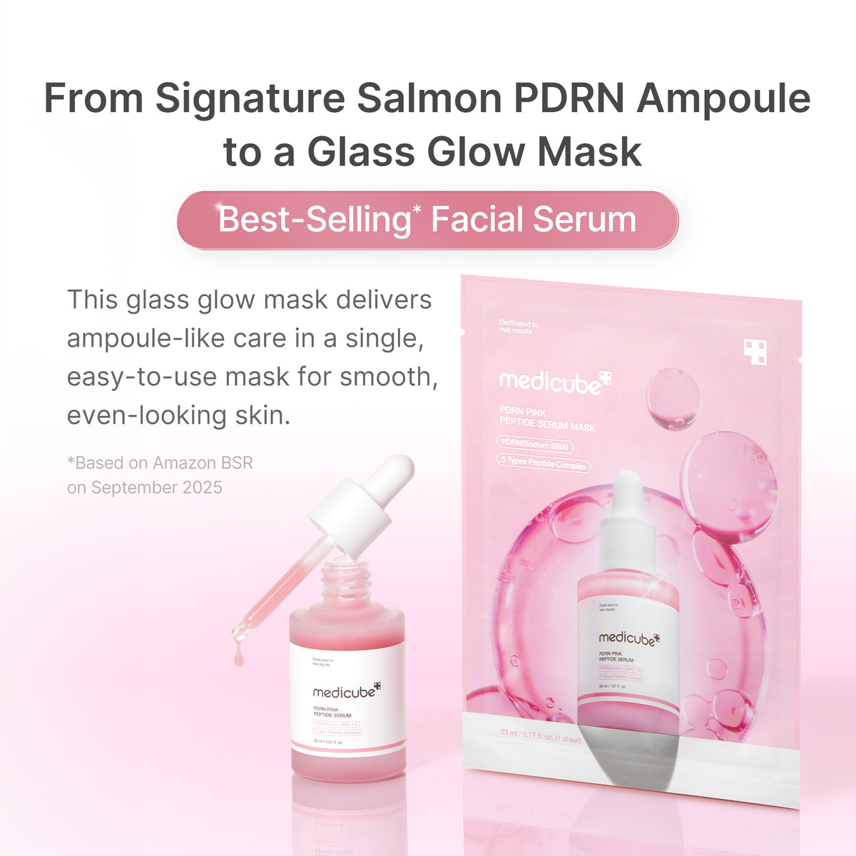 PDRN Pink Peptide Ampoule Mask N1