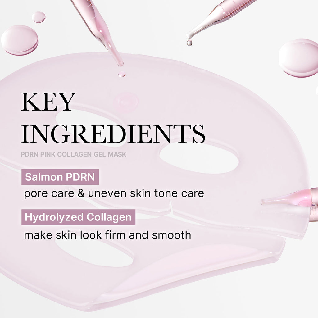 Salmon PDRN Pink Collagen Jelly Gel Mask D6