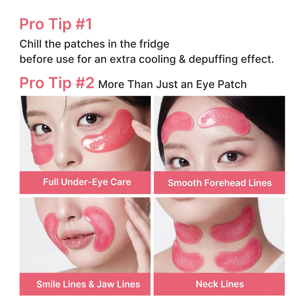 PDRN Pink Collagen Jelly Eye Mask J7