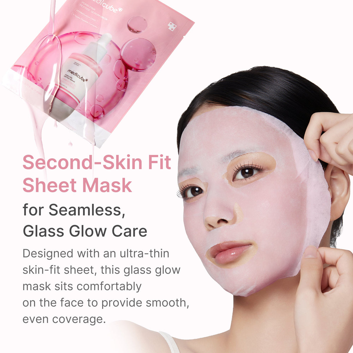 PDRN Pink Peptide Ampoule Mask N1