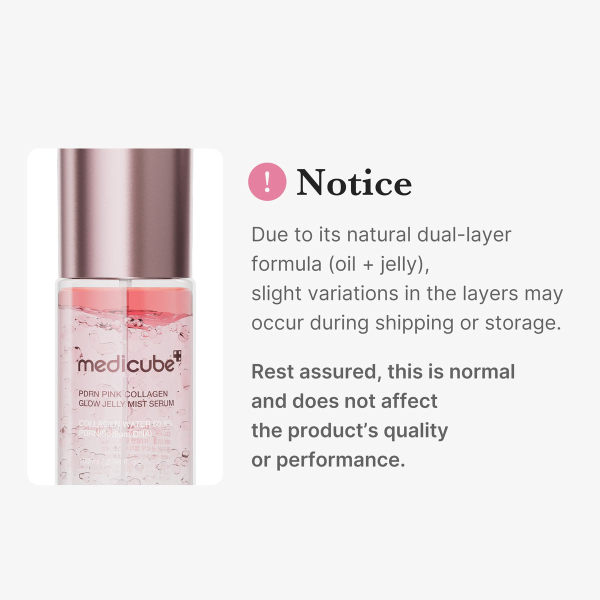 PDRN Pink Collagen Glow Jelly Mist Serum H9