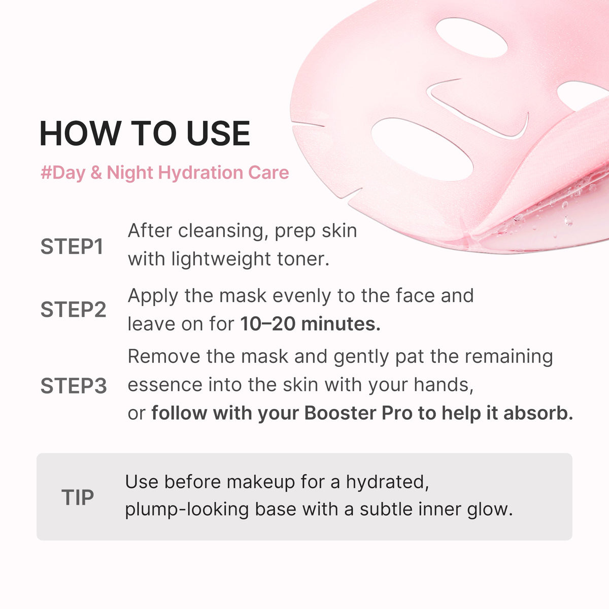 PDRN Pink Peptide Ampoule Mask N1
