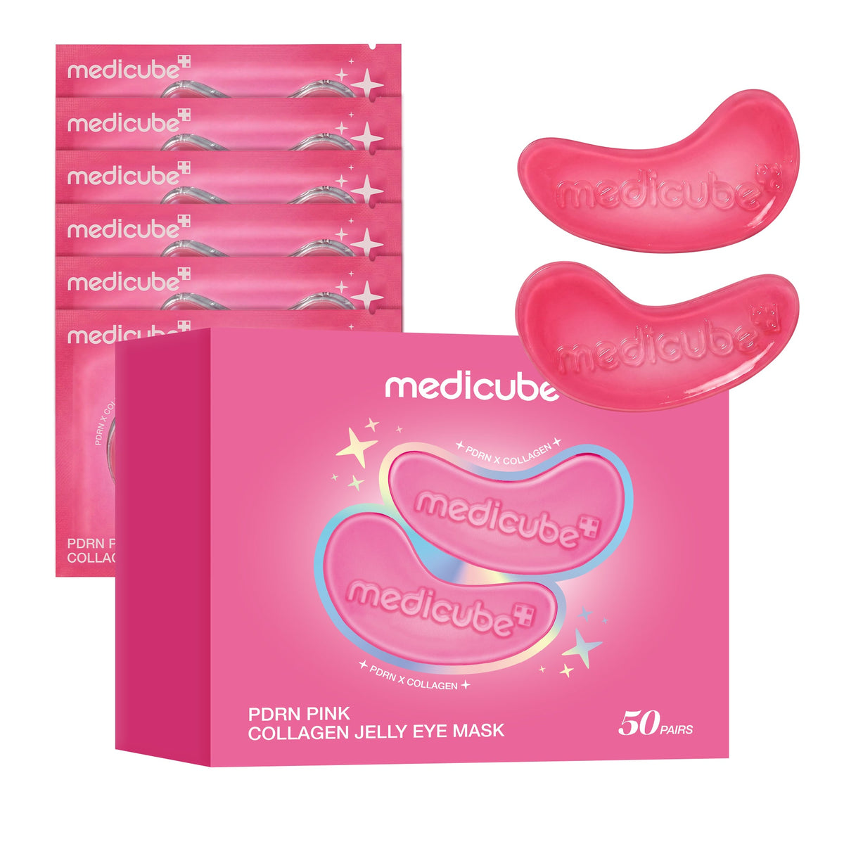 PDRN Pink Collagen Jelly Eye Mask J7