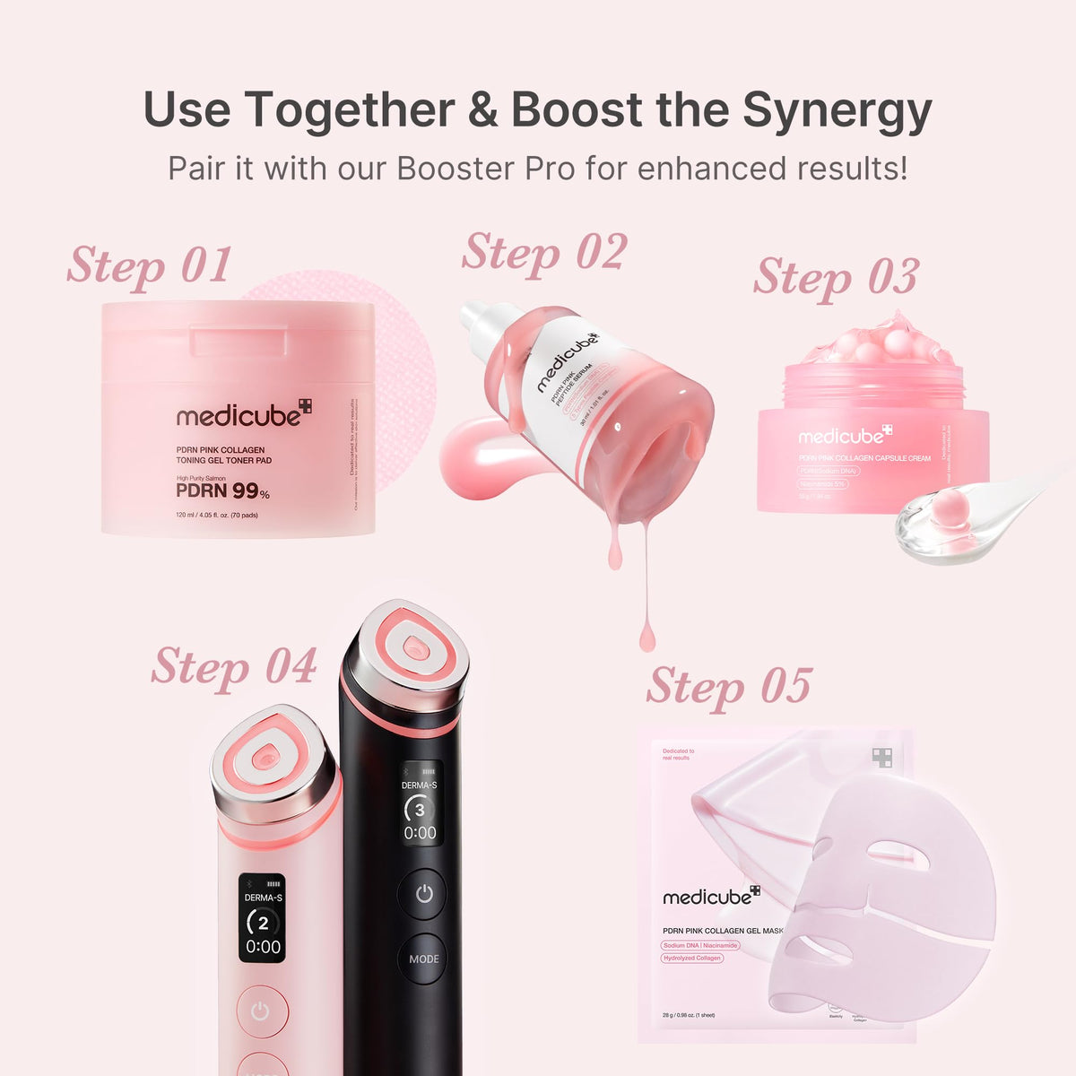 PDRN Pink Peptide Serum H1