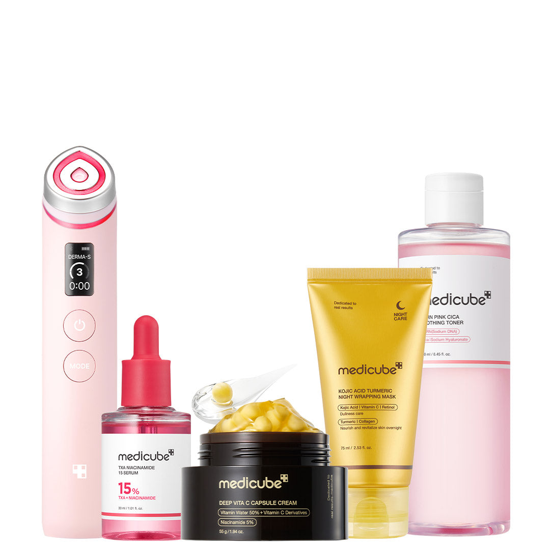 Pink & Gold Ultimate Care Set J4